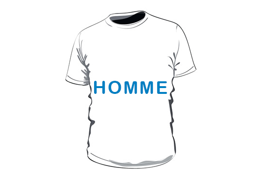 stampa T-Shirt personnalisés Homme